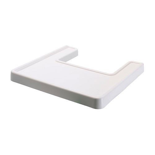 Bandeja para Assento de Banquinho BRIO 2 Bandejas (Branco) Ikea - Móveis para bebês e crianças pequenas - bandeja, branco, brio, assento