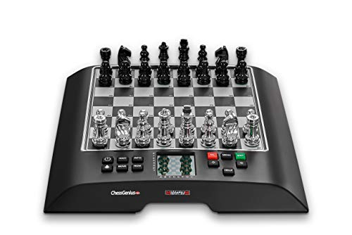 Computador de Xadrez MILLENNIUM ChessGenius Pro (Preto) Millennium 2000 - Jogos eletrônicos portáteis - computador, xadrez, preto, bateria