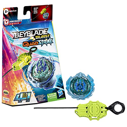 Beyblade Burst Quadstrike Hydra Poseidon P8 HASBRO Hasbro - Brinquedos - quadstrike, hydra poseidon p8, escudos melhorados