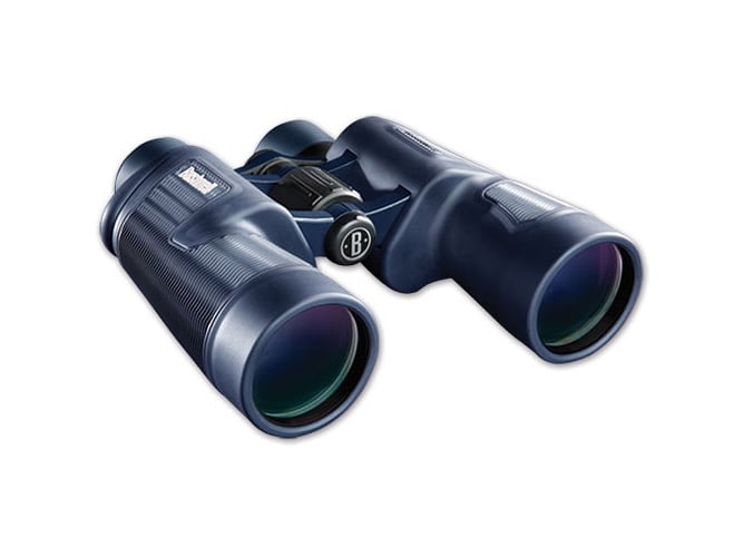 Binóculos BUSHNELL H2O (Azul - Alumínio - 7 x 50) Bushnell - Binóculos - prismas superiores, óptica multi-revestida, 100% impermeáveis, revestimento antiderrapante