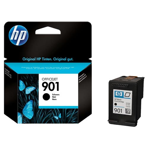 Tinteiro HP 901 Original Preto - C2H72AE HP - Cartuchos de toner e jato de tinta - preto, 200 páginas a4, 3ml, hp officejet j4500