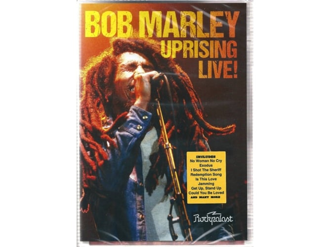 DVD Marley,Bob & The Wailers - Uprising Live! (Edição em Espanhol) Eagle Vision - Dvds de filmes e programas de televisão - dvd, bob marley, wailers, uprising live, edição espanhol