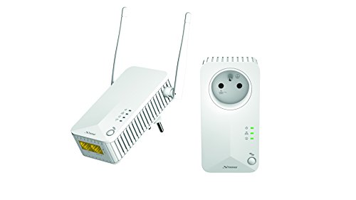 Powerline DELOCK Strong Powerline Wi-Fi 500 Strong - Adaptadores power over ethernet - powerline, wi-fi, 500mbit/s, 2 portas lan