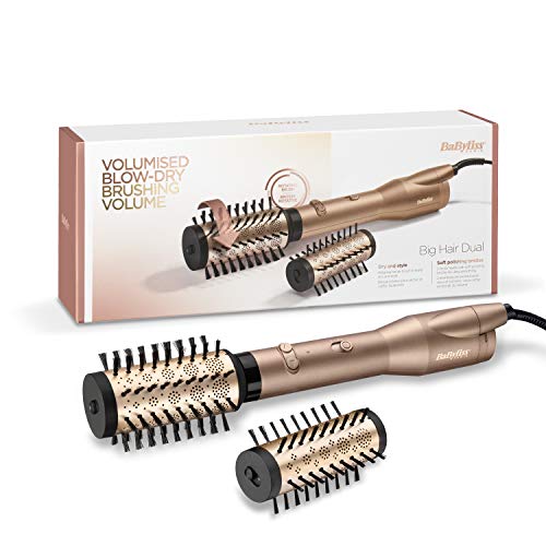 Escova para o Cabelo BABYLISS Dual? Gold Edition Babyliss - Secadores de cabelo - escova, cabelo, babyliss, dual