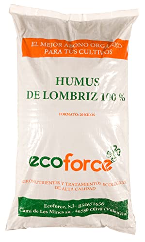 Cultivers Humus de Lombriz Ecológica 40L Ecoforce - Adubos - humus, lombriz, ecológico, 40l