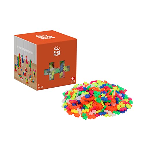 Jogo Educativo PLUS-PLUS 600 Peças (Idade Mínima: 3) Plus-Plus - Jogos - 600 peças, 3 anos, construção, geométrico