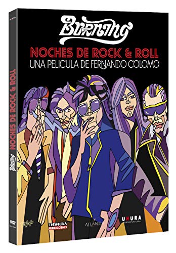Burning. Noches De Rock Y Roll / Burning. Nights Of Rock And Roll (Edição em Espanhol) UHURA AUDIOVISUAL - Dvds e vídeos - rock, roll, espanhol