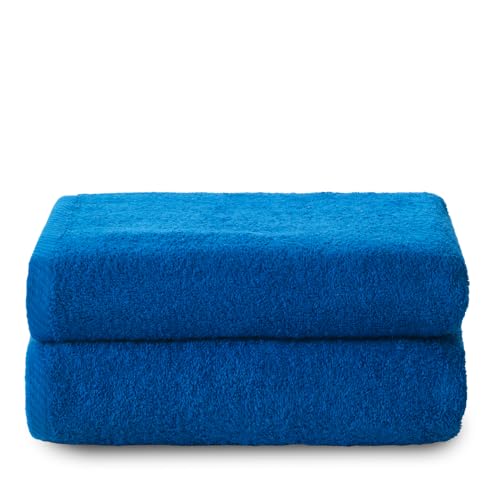 Toalha de Banho TOP TOWEL Plus (Azul - Algodão) Top Towel - Toalhas de banho e panos de limpeza - 100% algodão, 400gr, absorção, resistência