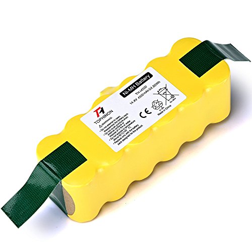 Bateria Tophinon para Roomba 14.4V 4500mAh HT TopHinon - Acessórios de aspirador - 14.4V, 4500mAh, ni-mh, compatível