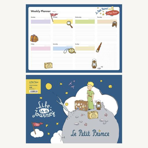 Planificador Semanal ERIK EDITORES The Little Prince Erik Editores - Calendários, organizadores e planejadores - planificador, semanal, erik editors, Little Prince, organização