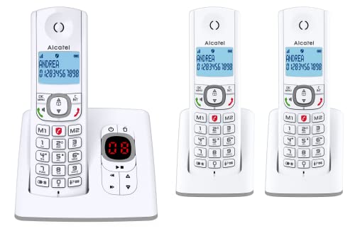 Telefone sem fio ALCATEL F530 (DECT - Preto) ALCATEL - Telefonia - telefone, sem fio, ALCATEL, f530, dect, preto