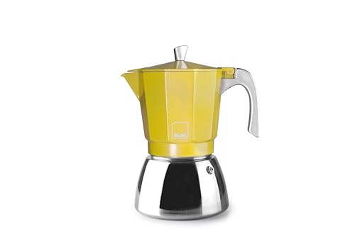 Máquina de Café Ibili Elba Peach | Vermelho (Pequeno Almoço / Café) IBILI - Cafeteiras e máquinas de expresso - alumínio, 9 tazas, inox, fogões