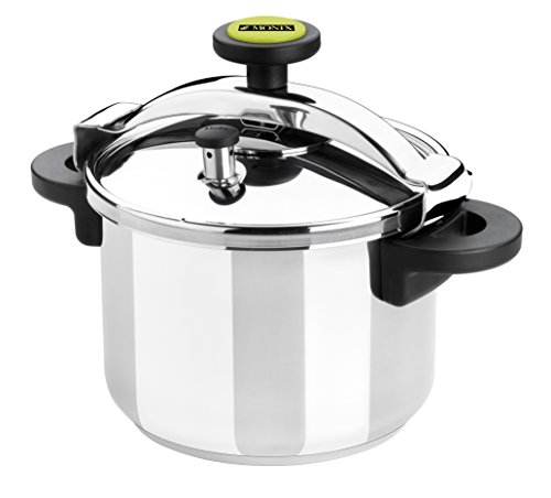 Panela de Pressão MONIX CLASSICA (Aço - Preto) Monix - Panelas de pressão e esterilizadores - panela pressão, monix classica, aço preto