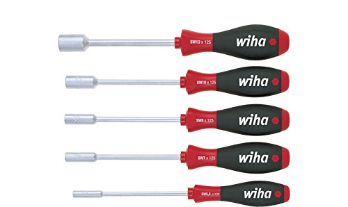 Conjunto de Chaves de Parafusos WIHA SoftFinish Wiha - Chaves inglesas - conjunto, chaves, parafusos, wiha, softfinish, aço alvejado