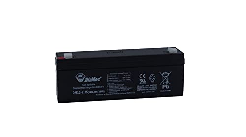 Bateria Recarregável DIAMEC F1 (12V - 2.2Ah) Diamec - Baterias de uso geral - 12V, 2.2Ah, recarregável, Diamec