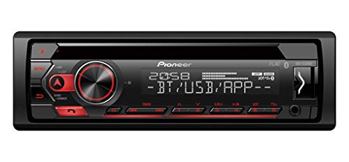Autorrádio PIONEER DEH-S320BT-B (Bluetooth Mãos Livres - USB - 2X55W) Pioneer - Aparelhos de áudio e vídeo para veículos e sistemas de painel - bluetooth, 50W, 4 canais, cd, android
