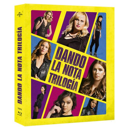 Blu-Ray Pack: Dando La Nota 1 Dando La Nota 2 Dando La Nota 3 (Edição em Espanhol) UNIVERSAL - Dvds e vídeos - blu-ray, pack, dando la nota, edição espanhola