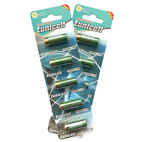 Pilha Alcalina EUNICELL A23 (23A, 1.2V - 10 unidades) Eunicell - Baterias de uso geral - alcalina, aa, litio, 12V, 10 unidades