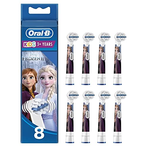 Recarga de Escova de Dentes Elétrica ORAL-B Kids Frozen Procter & Gamble - Acessórios para escova de dentes - recarga, escova elétrica, oral-b kids, frozen, 3 anos, pêlos ultra macios