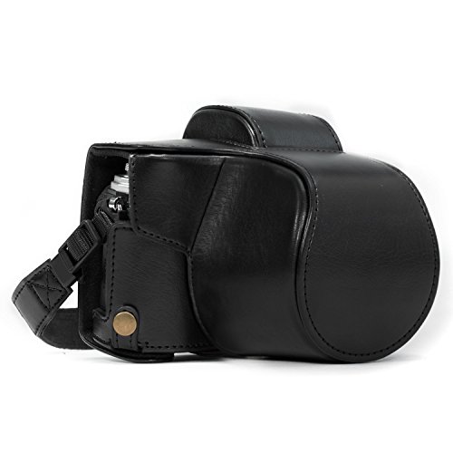 Bolsa MEGA GEAR MG367 Preto para Olympus OM-D E-M10 MegaGear - Bolsas e estojos para câmeras - olymus om-d, protecção borracha, acessos bateria, cartão sd