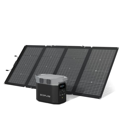 EcoFlow Delta 2 2200W Solar Generador Portátil EF ECOFLOW - Geradores - 2200W, solar, portátil