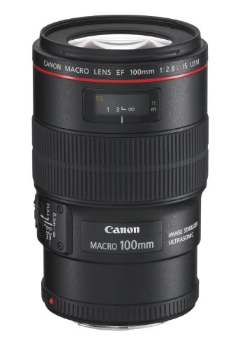 Objetiva CANON EF 100mm f/2.8L Macro IS USM Canon - Lentes de câmera - canon, ef 100mm, macro, is usm