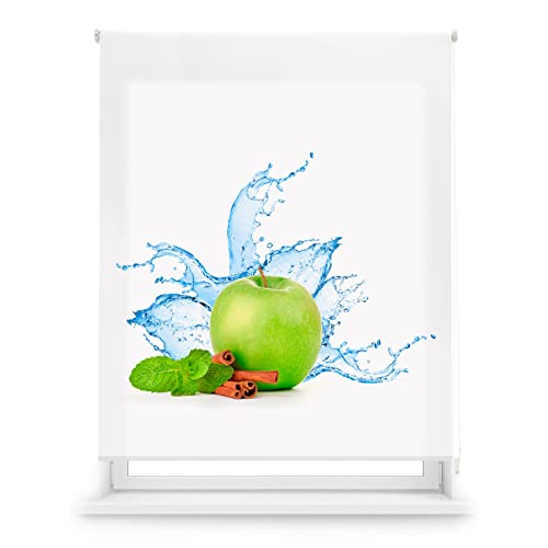 Estor de Cama BLINDECOR Digital Cocina (Algodão - Branco - 130x180cm) Blindecor - Persianas e cortinas - algodão, branco, 130x180cm