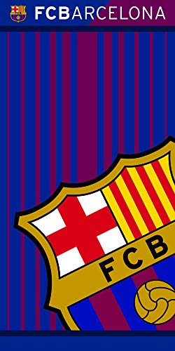 Toalha de Banho e Praia FC Barcelona (70 x 140 cm) TBD - Roupa de cama e cama - toalha, banho, praia, fc barcelona, azul