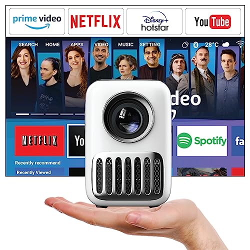 Projetor XIAOMI Wanbo T2R Max (Full HD - 400 ANSI lumens) Wanbo - Projetores - full hd, 400 ansi lumens, led, 1920x1080
