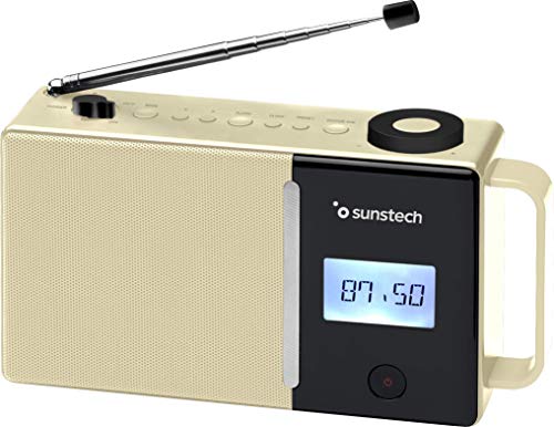Rádio SUNSTECH RPDS500 (Branco - Digital - AM/FM/Bluetooth) SUNSTECH - Radios - digital, am/fm, bluetooth