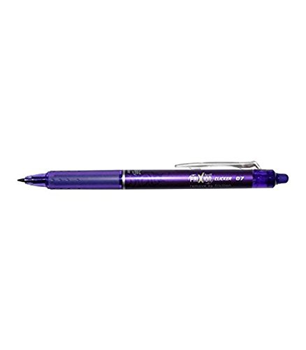 Esferográfica PILOT Frixion Clicker Roxo (0,7 mm) Pilot - Canetas - 0,7 mm, tinta de gel, borrador frixion, termosensível