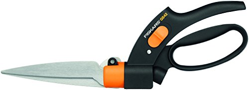 Tesoura de Relva FISKARS GS42 Laranja (33.5 x 3.7 x 8.6 cm) Fiskars - Tesouras de poda - servo-system, cabeça ajustável, 33.5 x 3.7 x 8.6 cm