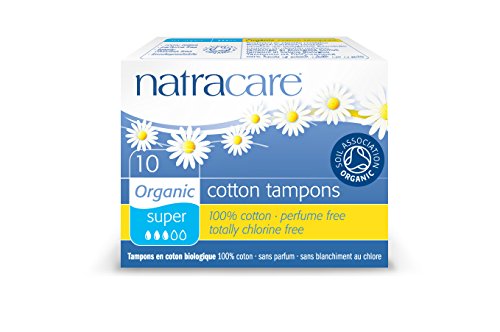 Tampões Orgânicos de Algodão NATRACARE (10 unidades) Natracare - Produtos de higiene feminina - orgânicos, algodão, tampões