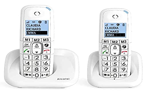 Telefone Fixo Inalámbrico ALCATEL Dec XL785 Duo Branco ALCATEL - Telefonia - fixo, inalambrico, lcd, bateria