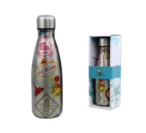 Garrafa Térmica CLOEN 12H (350 ml - Inox) DECOR QIDIAN S.L. - Porta-alimentos e bebidas - 350 ml, inox, antiderrame, 12h
