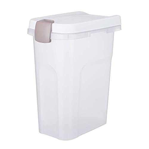 Recipiente para comida para animais TRIXIE 24666 TRIXIE - Recipientes de comida para animais de estimação - 1,5L, plástico, branco, transparente