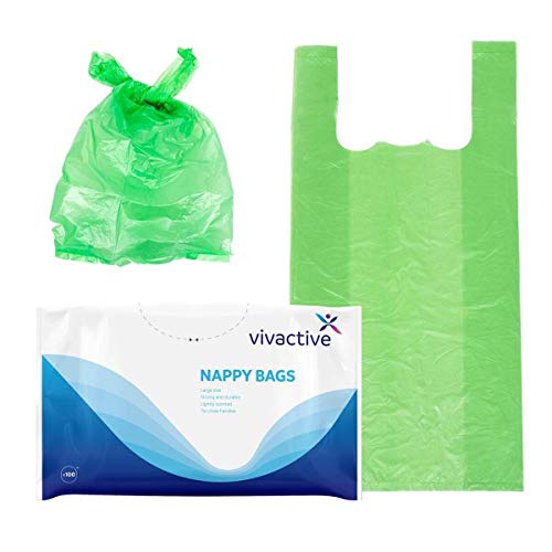 Saco de Fraldas VIVA MEDIC (Branco - 5 unidades) Viva Medi - Sacolas de fraldas - branco, 5 unidades