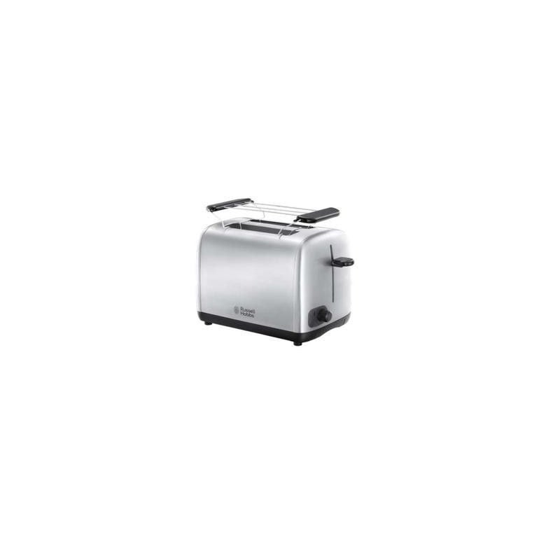 Torradeira RUSSELL HOBBS 24080-56 (850 W - 2 fatias) Russell Hobbs - Torradeiras - 850 W, 2 fatias, aço inoxidável, descongelamento