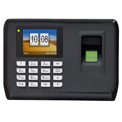 Leitor de impressões digitais HYSON CONTROLLO DI PRESENZA HY-C129A Hysoon - Dispositivos de entrada - compatível, usb, impressão digital, visor tft