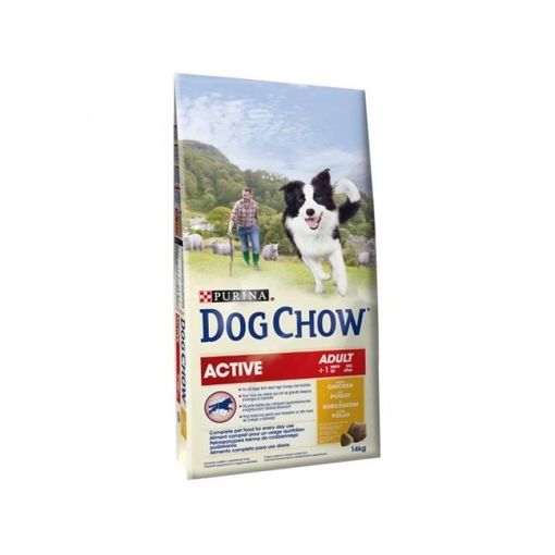 Ração para Cão PURINA Active (14 Kg - Seca) PURINA - Ração para cães - 1,4 kg, seca, carne frangue, polpa cenoura