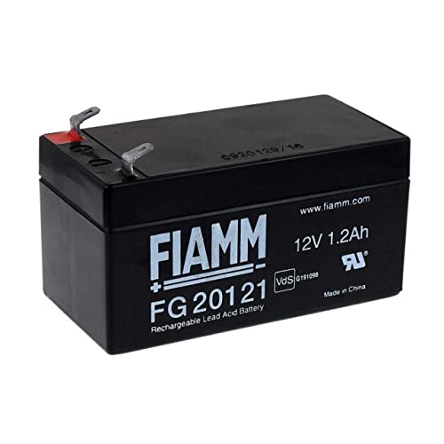 Pilha Recarregável FIAMM FG20121DS (Vermelho) POWERY - Baterias - recarregável, vermelho