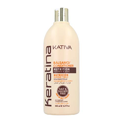 Condicionador KATIVA Keratina Nutricional (500 ml) KATIVA - Shampoo & condicionador - nutricional, reconstrução, proteção, macio