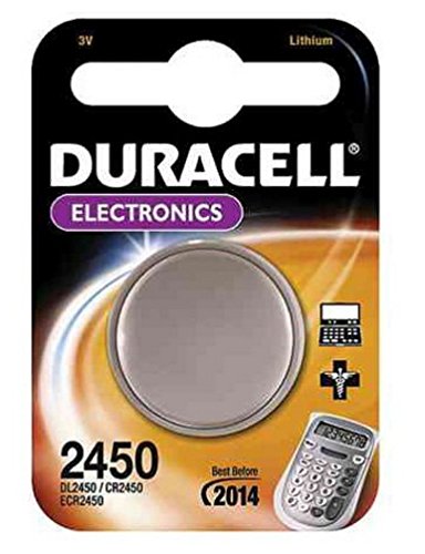 Pilha Recarregável DURACELL DL 2450 (1 x 3 V) Duracell - Baterias de uso geral - litio, 3 V, CR2450, 650 mAh