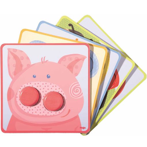 Jogo de Tabuleiro HABA Color Sorting Game (Idade Mínima Recomendada: 1 ano) HABA - Brinquedos - classificação, motricidade fina, recife, cores
