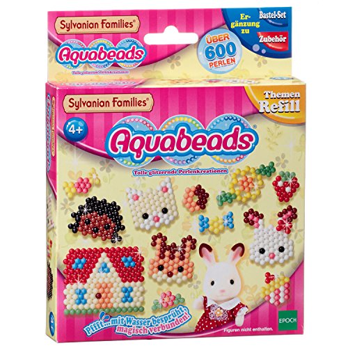 Kit de bijuteria para crianças AQUABEADS 79418 Aquabeads - Enfeites e acabamentos - perlas, discos, sylvanian families, criar personagens