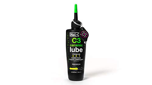 Lubrificante para Bicicletas MUC-OFF C3 Dry Ceramic (120ml) Muc-Off - Lubrificantes - lubrificante, bicicleta, c3 dry ceramic, 120ml