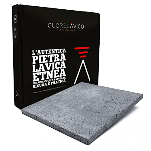Placa Refrataria Cuoire Lavico Etna Stone Italian Tastes srls - Formas de bolos - refrativa, lavico, etna stone
