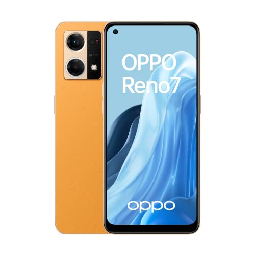 Smartphone OPPO Reno 7 (6.4'' - 8 GB - 128 GB - Laranja) Oppo - Telemóveis - 6.4 polegadas, 8 GB RAM, 128 GB, Android 9.0, LED flash