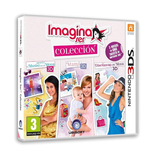 Jogo Nintendo Imagina Ser Colección (Nintendo 3Ds - Espanhol - Mínimo: 10 anos) Ubisoft - Software de jogos de vídeo - nintendo 3ds, imagina ser, coleção, espanhol, módulo de moda