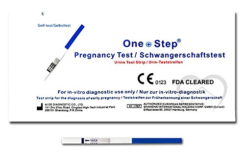 Teste de Gravidez ONE STEP Embryo 5 Test (5 Un) One Step - Equipamento de laboratório - teste de gravidez, one step, embrião, 5 testes